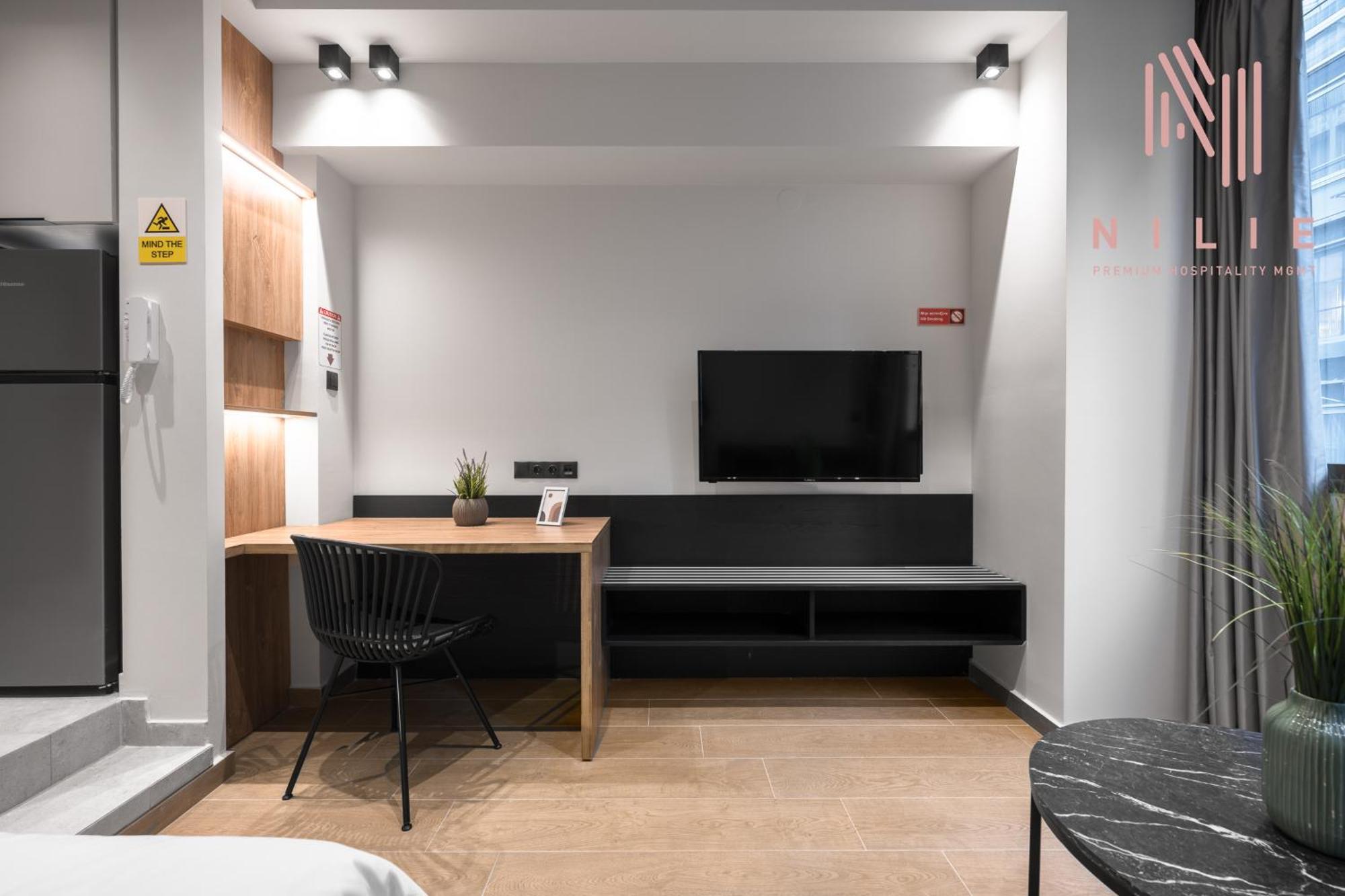 Ferienwohnung Vellow Door, Nilie Hospitality Mgmt Thessaloniki Exterior foto