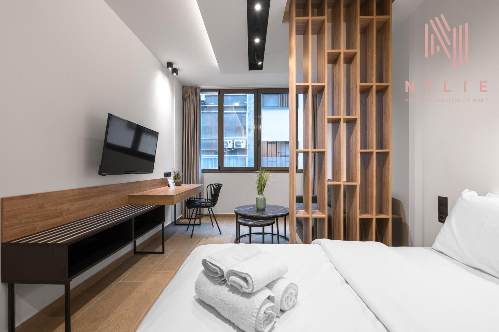 Ferienwohnung Vellow Door, Nilie Hospitality Mgmt Thessaloniki Exterior foto