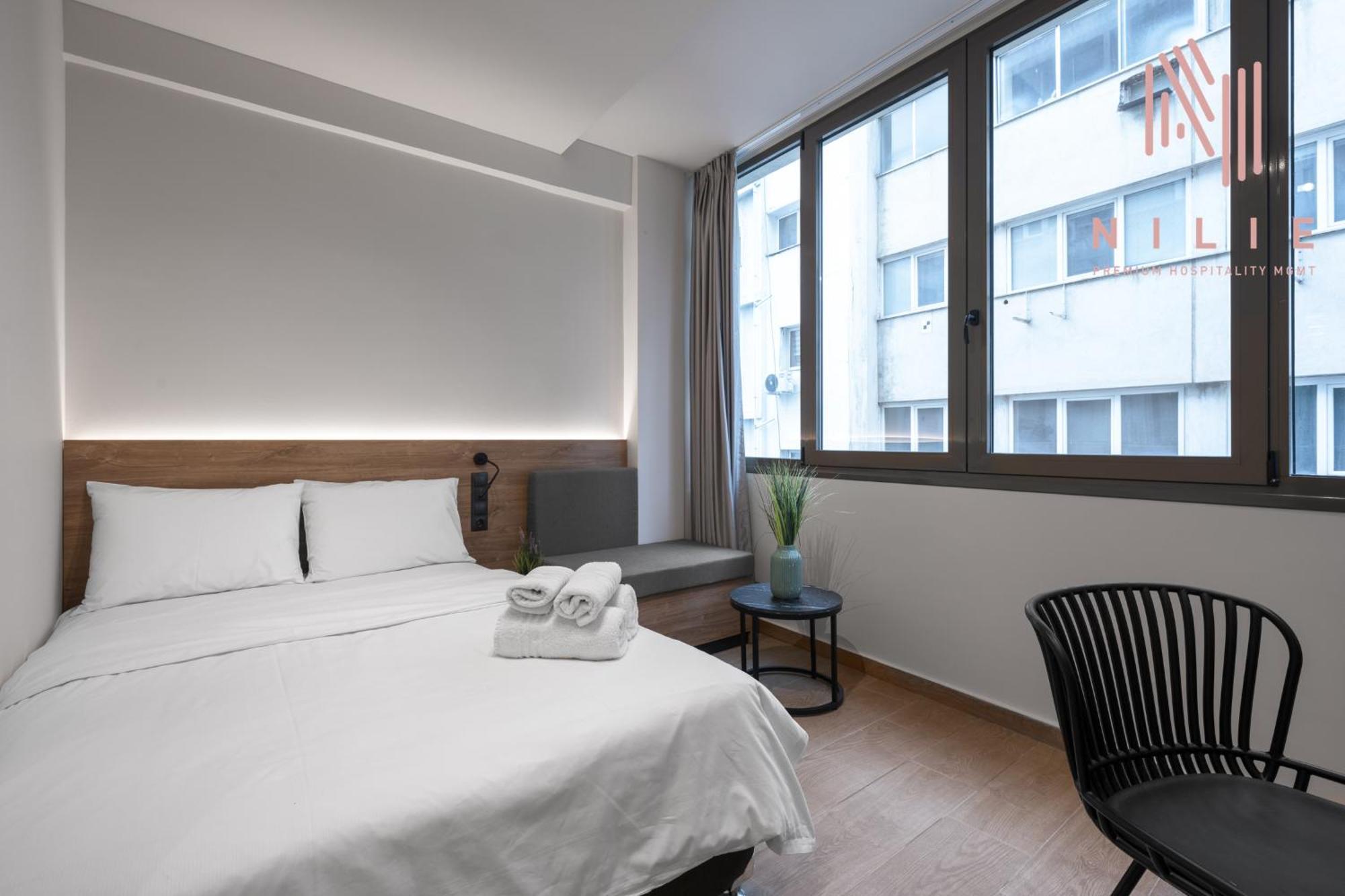 Ferienwohnung Vellow Door, Nilie Hospitality Mgmt Thessaloniki Exterior foto